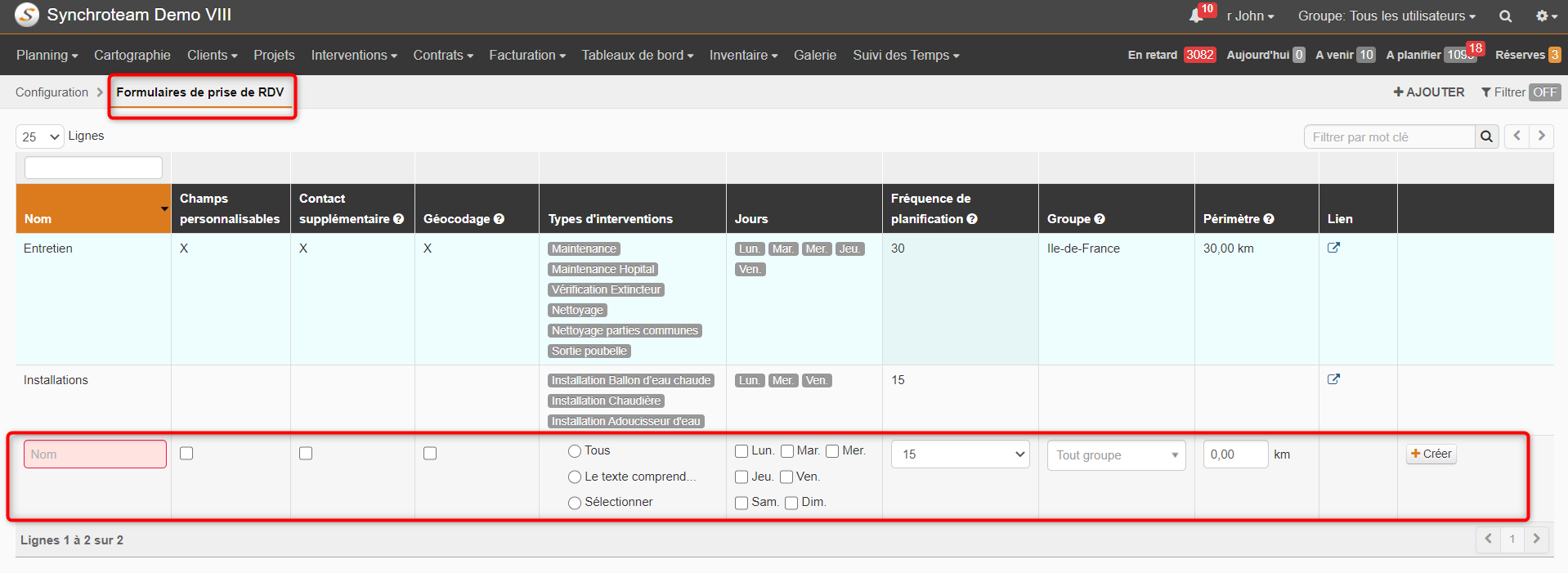 Formulaire De Prise De Rendez Vous En Ligne Synchroteam 